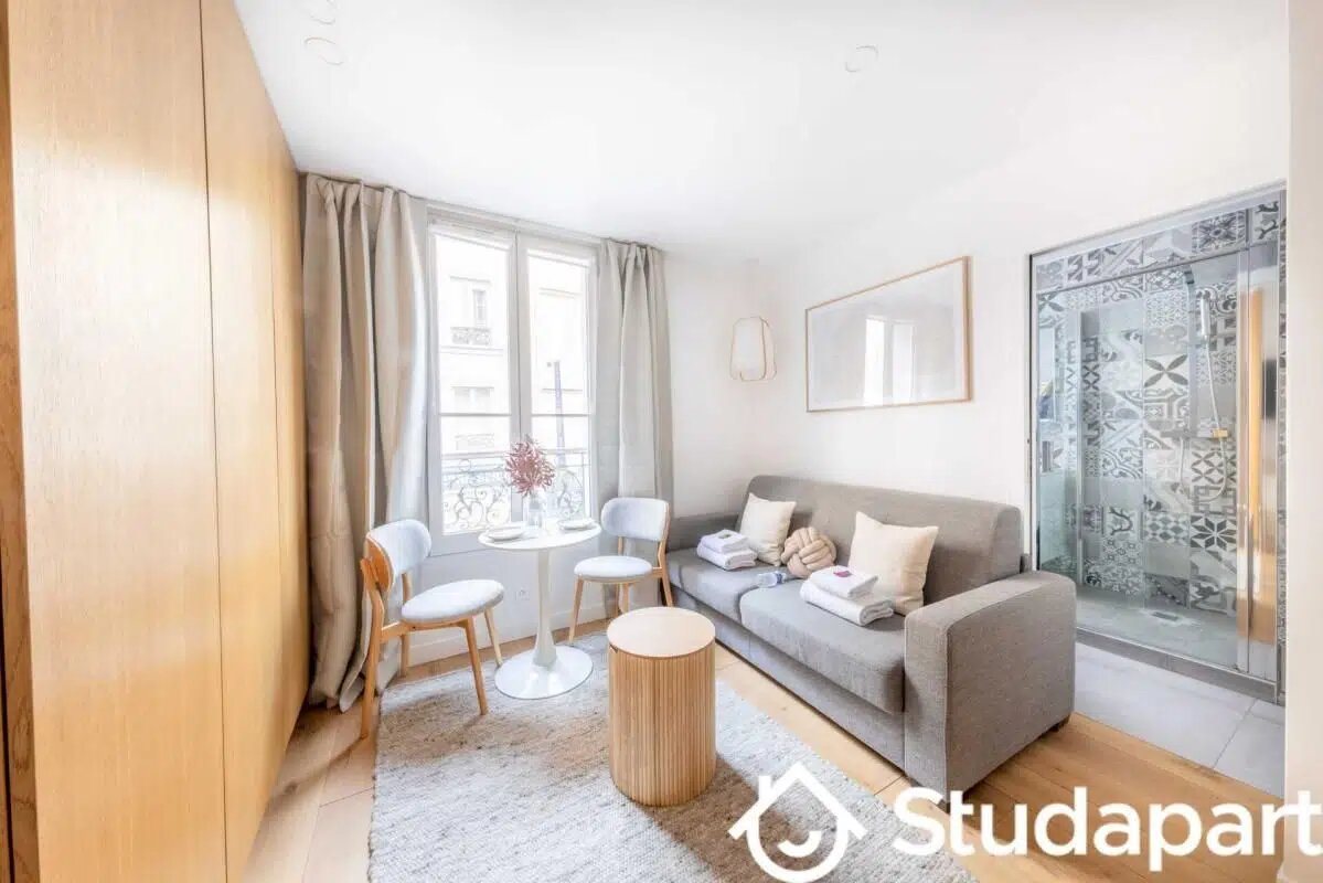 Appartement à louer, 18m², Paris 17ème