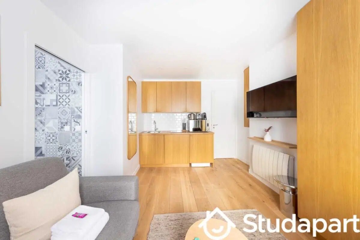 Appartement à louer, 18m², Paris 17ème