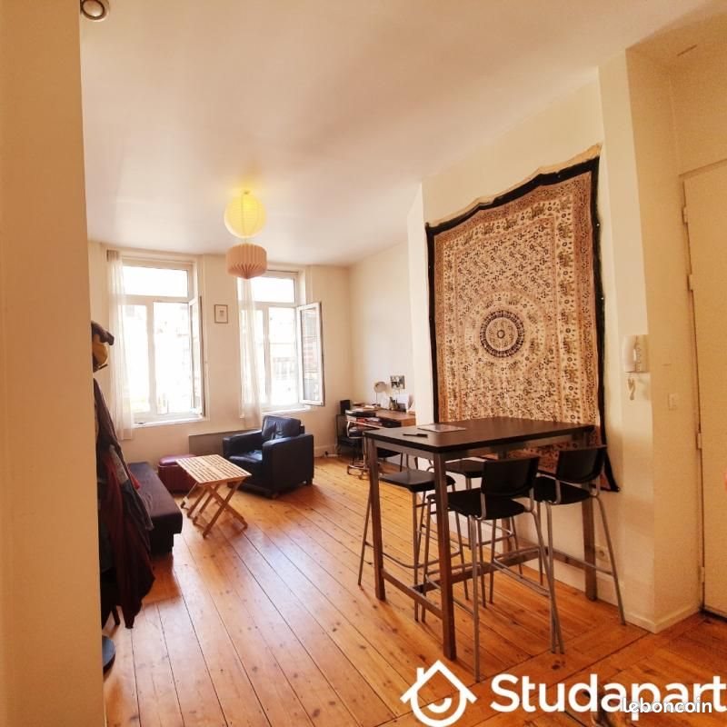 Appartement à louer, 54m², Lille