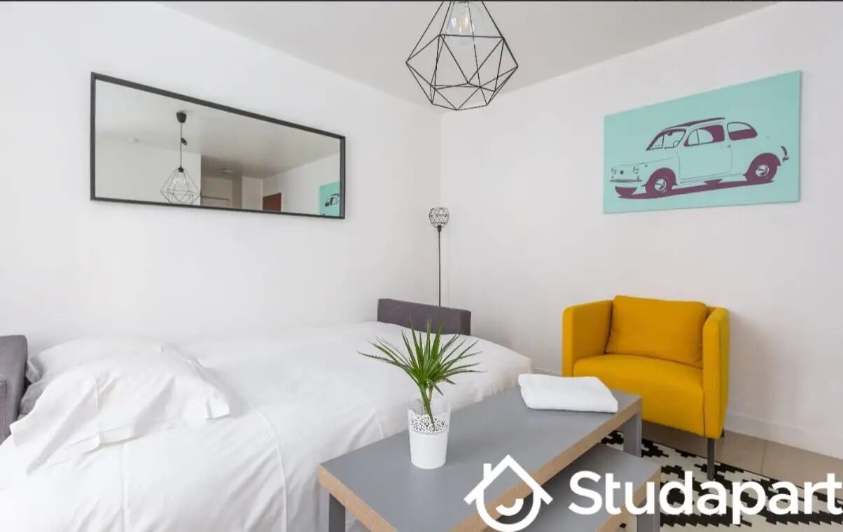 Appartement à louer, 23m², Paris 19ème