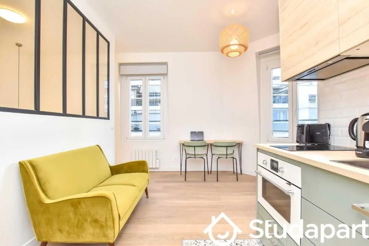 Appartement à louer, 27m², Paris 16ème