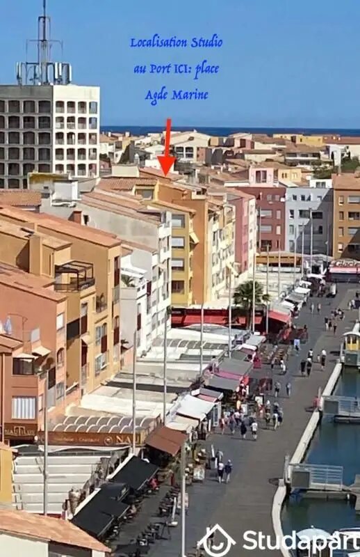 Appartement à louer, 17m², Agde (Cap d'Agde)