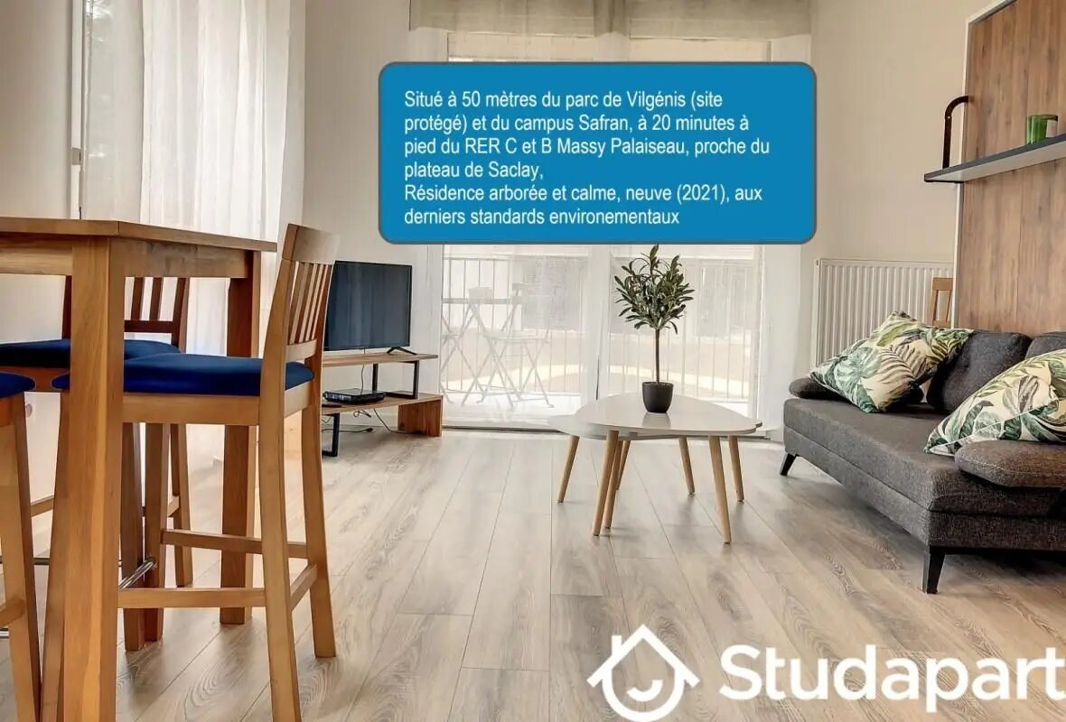 Appartement à louer, 44m², Massy
