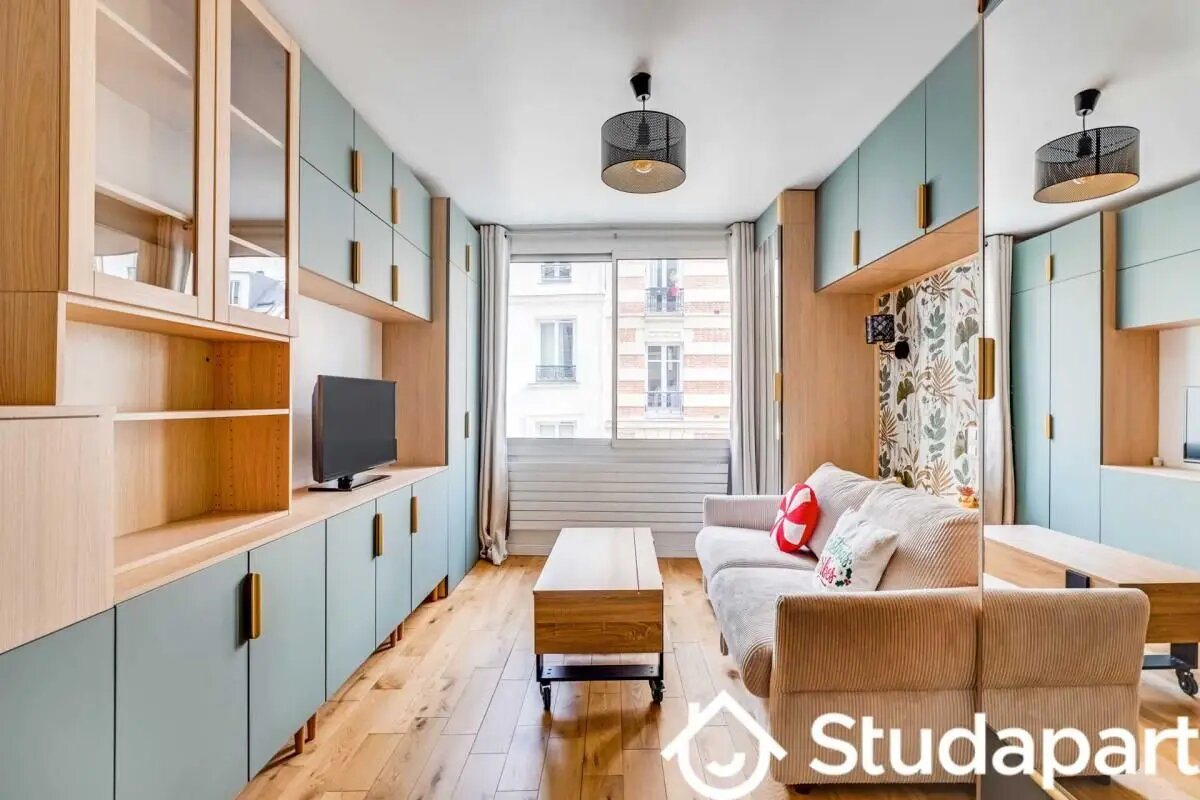 Appartement à louer, 23m², Paris 9ème