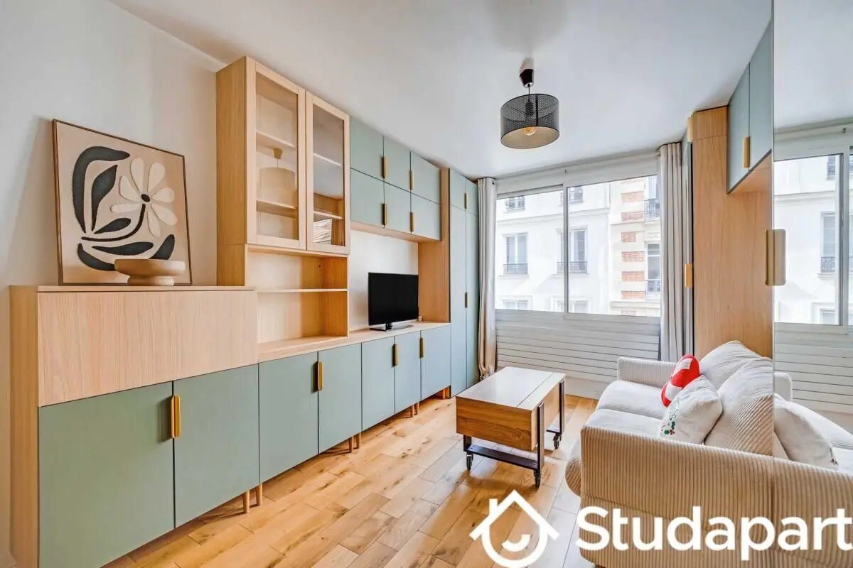 Appartement à louer, 23m², Paris 9ème