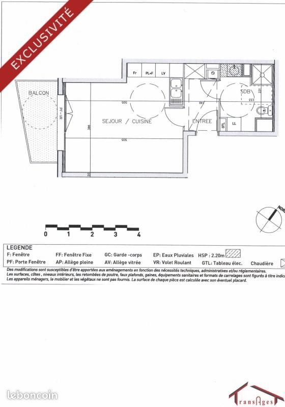 Appartement à louer, 31m², Haubourdin