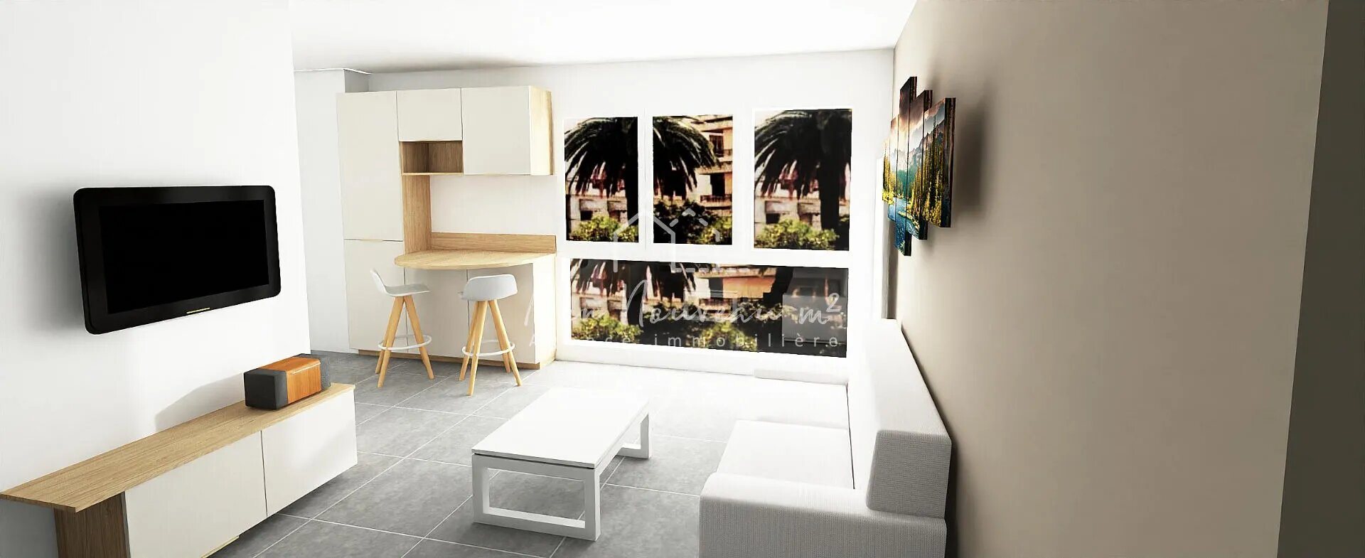 Appartement à louer, 19m², Noisy-le-Grand