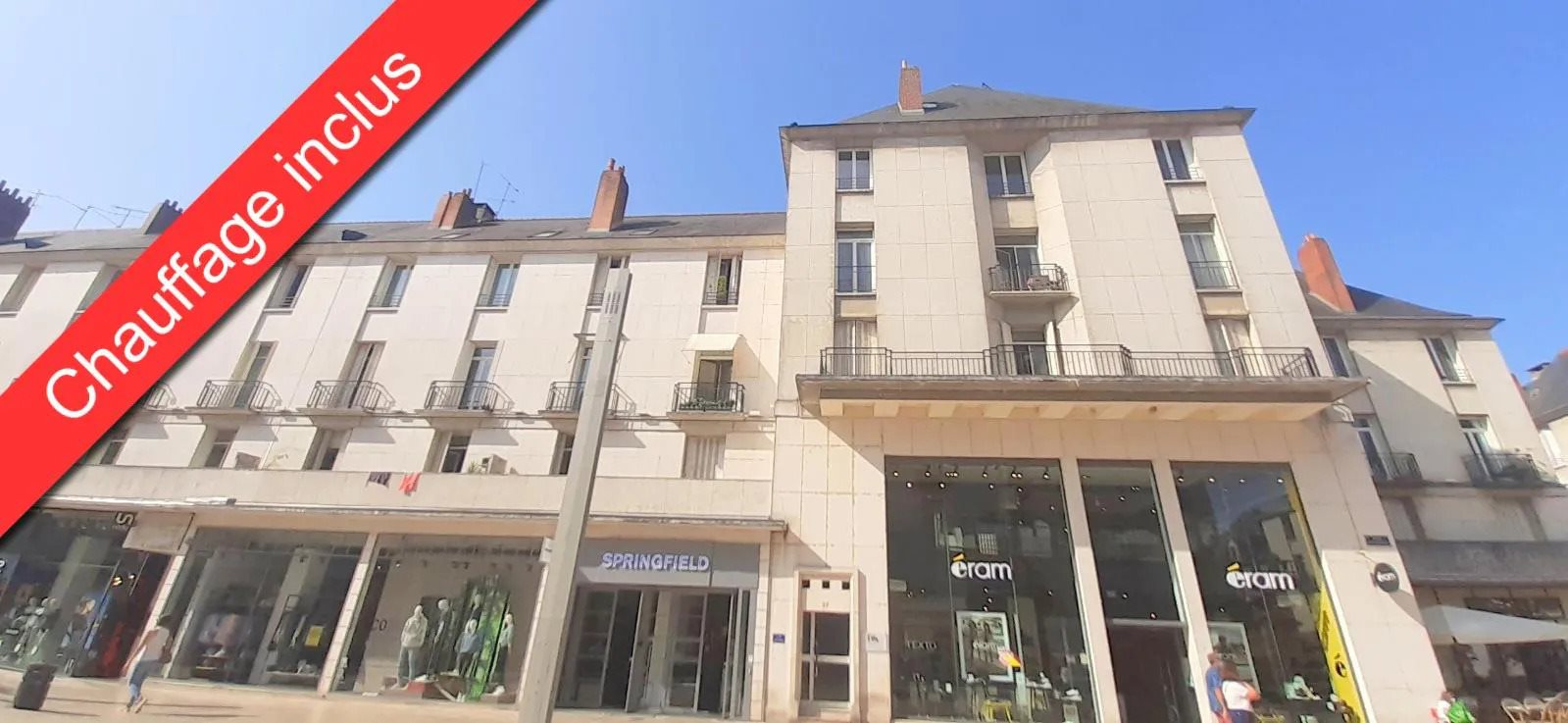 Appartement à louer, 37m², Tours