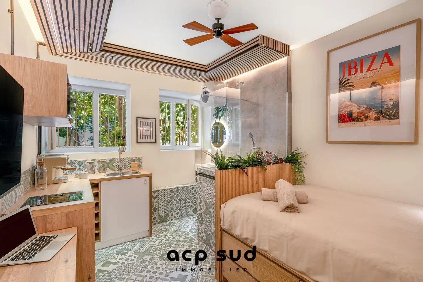 Appartement à louer, 13m², Marseille 8ème
