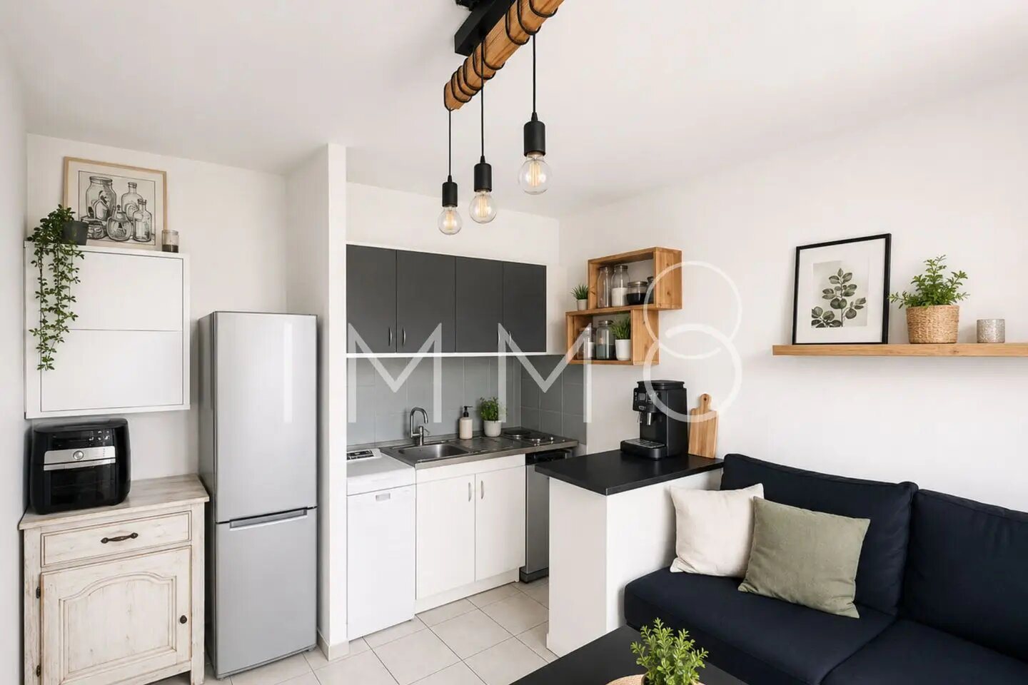 Appartement à louer, 28m², Marseille 9ème