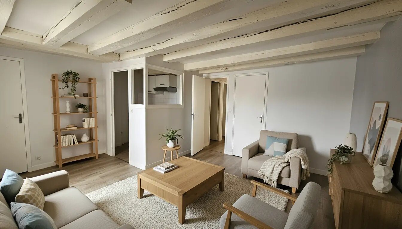 Appartement à louer, 49m², Tours