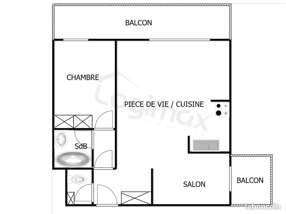 Appartement à vendre, 45m², La Rochelle