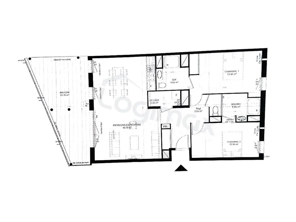 Appartement à vendre, 83m², La Rochelle