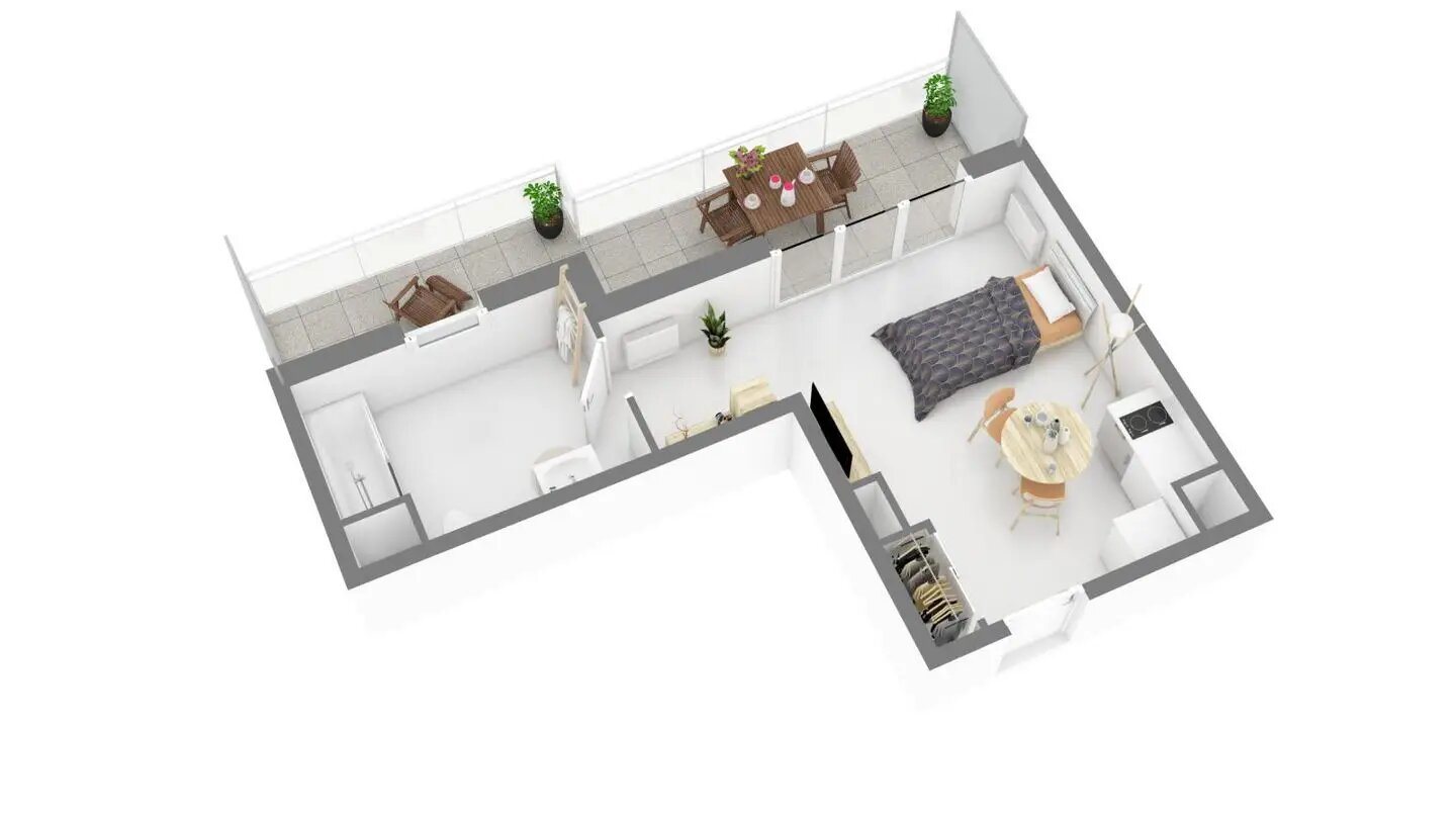 Appartement à louer, 27m², Annemasse