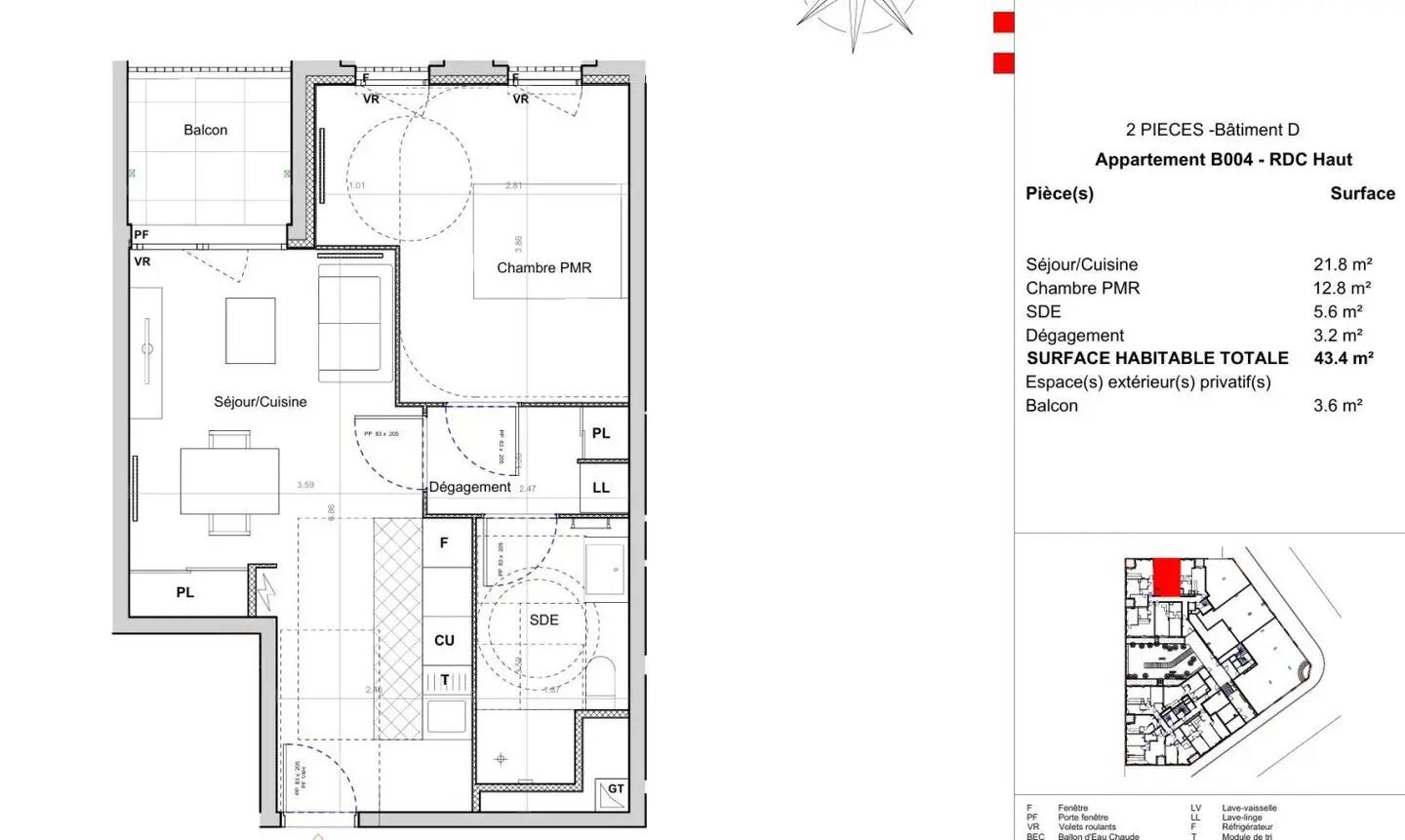 Appartement à louer, 43m², Sucy-en-Brie