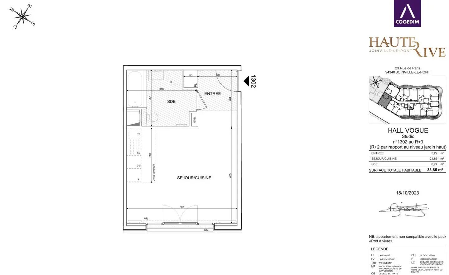 Appartement à louer, 34m², Joinville-le-Pont