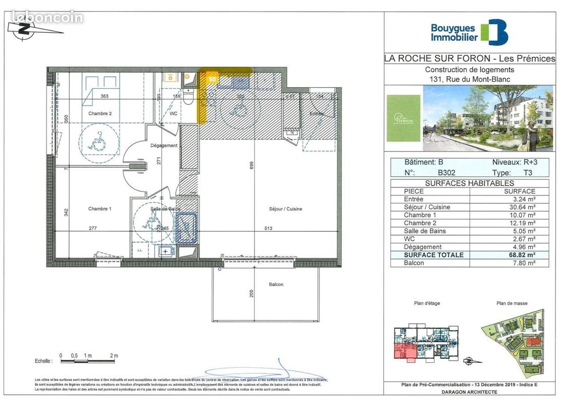 Appartement à louer, 70m², La Roche-sur-Foron