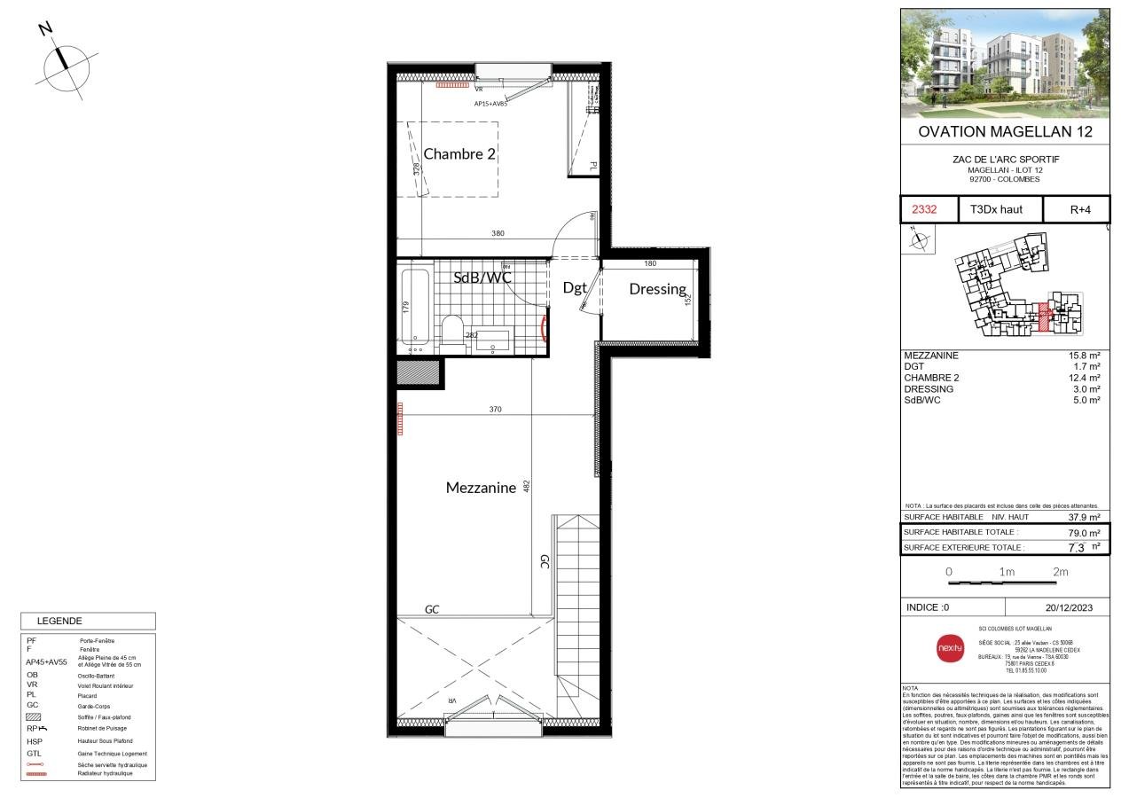 Maison à louer, 79m², Colombes