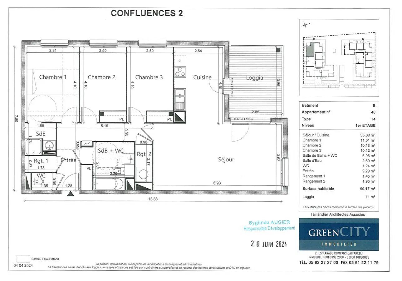 Appartement à louer, 91m², Labarthe-sur-Lèze