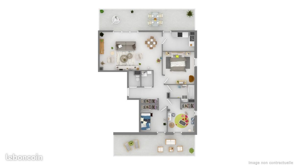 Appartement à louer, 91m², Saint-Raphaël