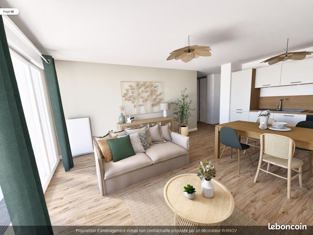 Appartement à louer, 61m², Rouen