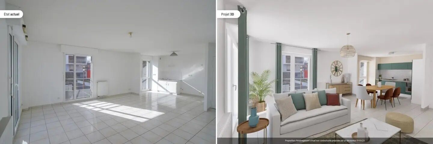 Appartement à louer, 70m², Nantes