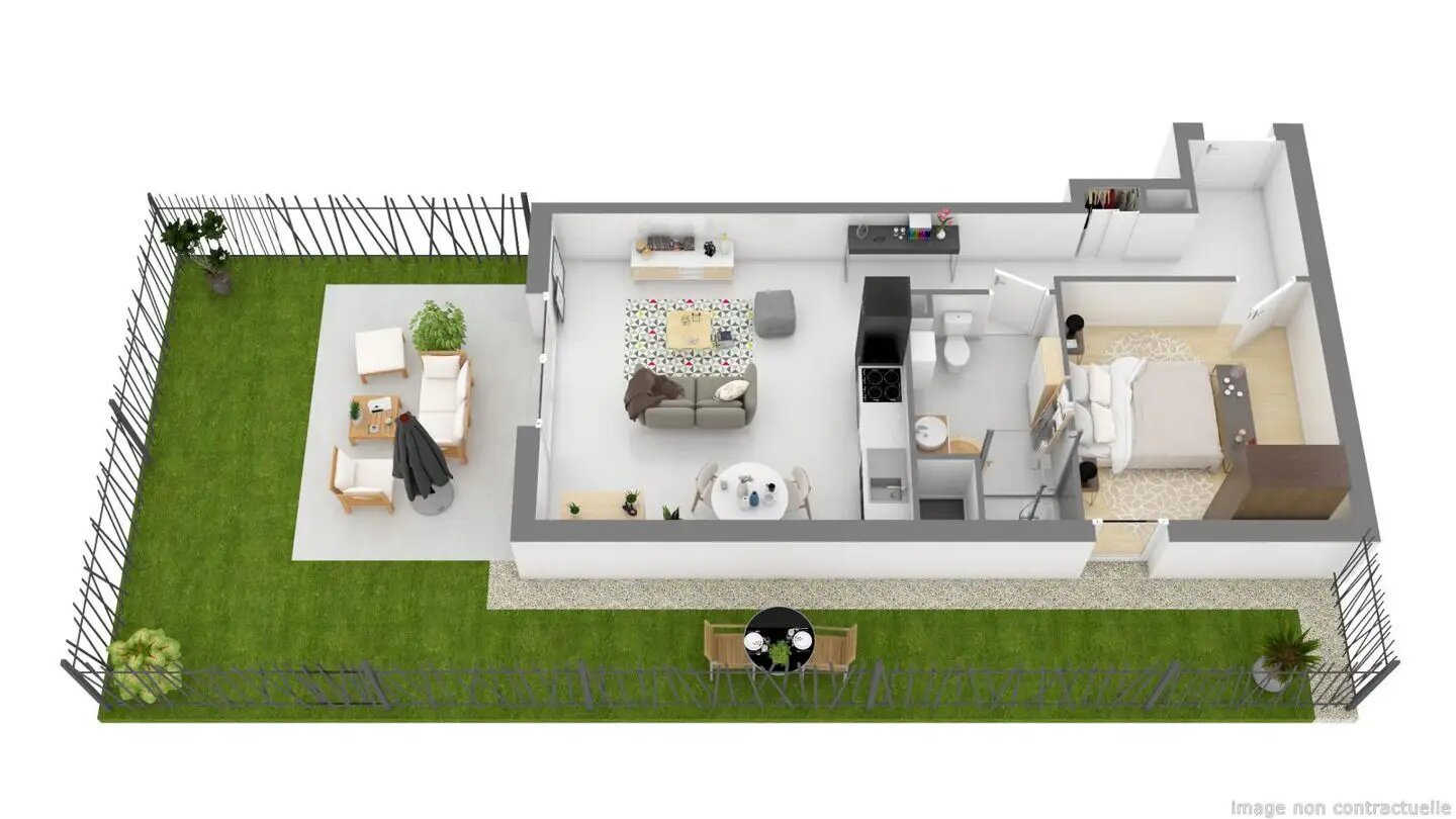 Appartement à louer, 64m², Saint-Priest