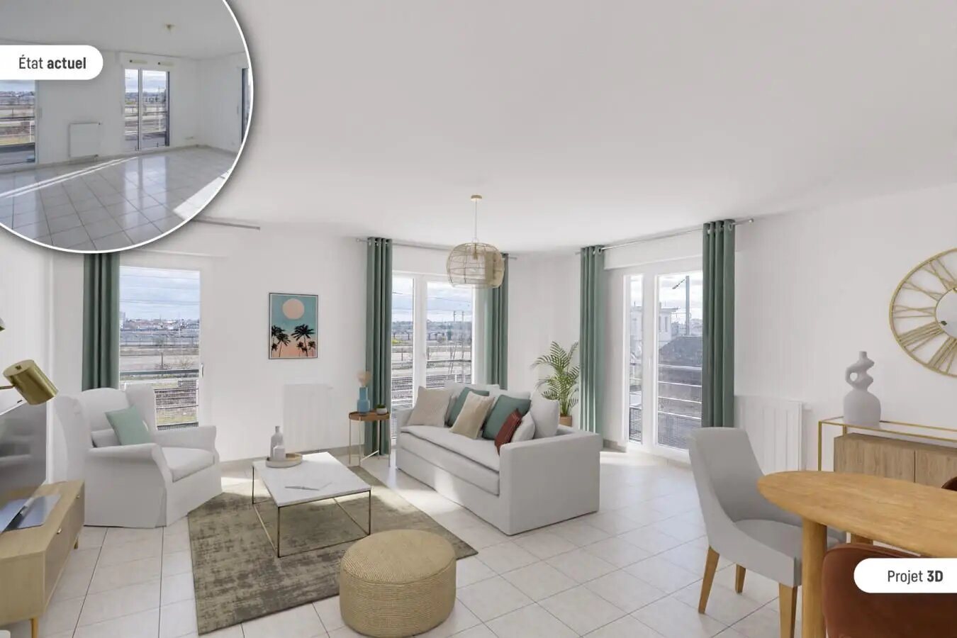 Appartement à louer, 77m², Nantes