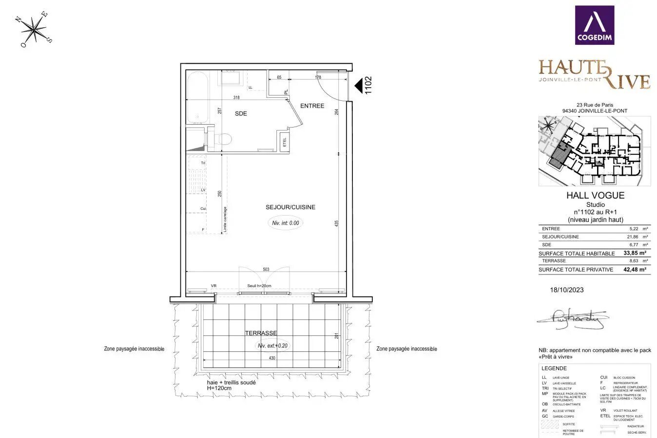 Appartement à louer, 34m², Joinville-le-Pont
