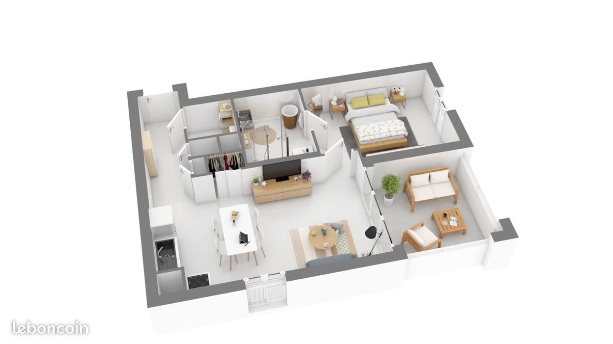 Appartement à louer, 84m², Aix-en-Provence