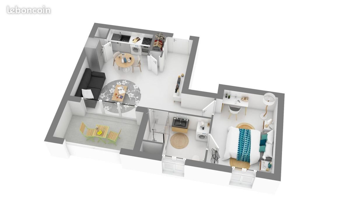 Appartement à louer, 84m², Aix-en-Provence