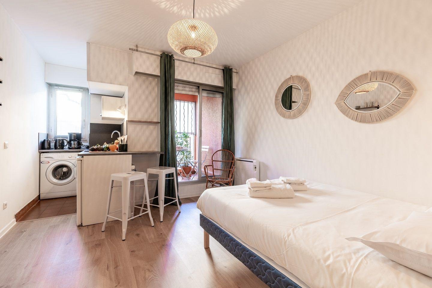 Appartement à louer, 19m², Marseille 7ème