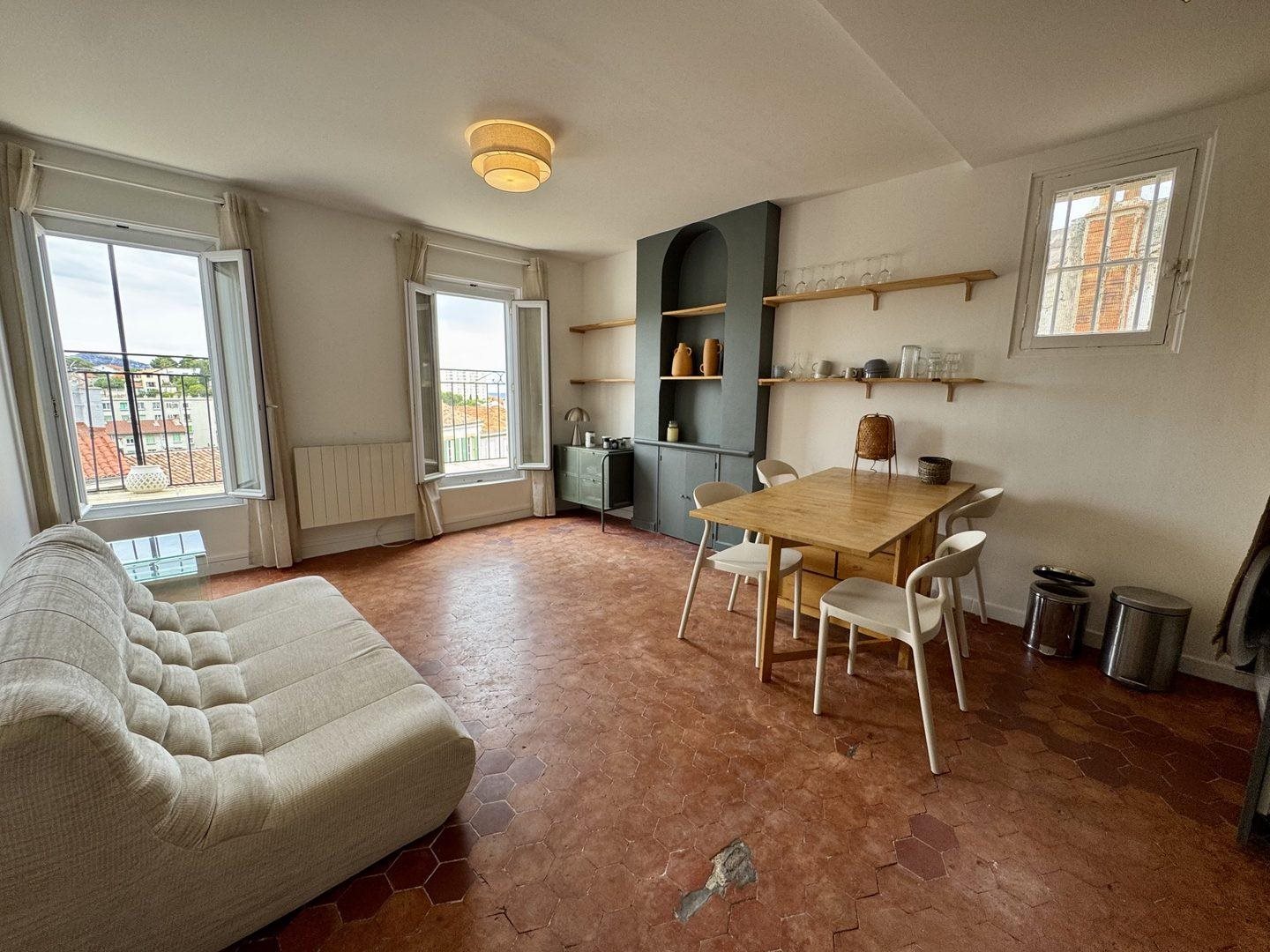 Appartement à louer, 34m², Marseille 7ème