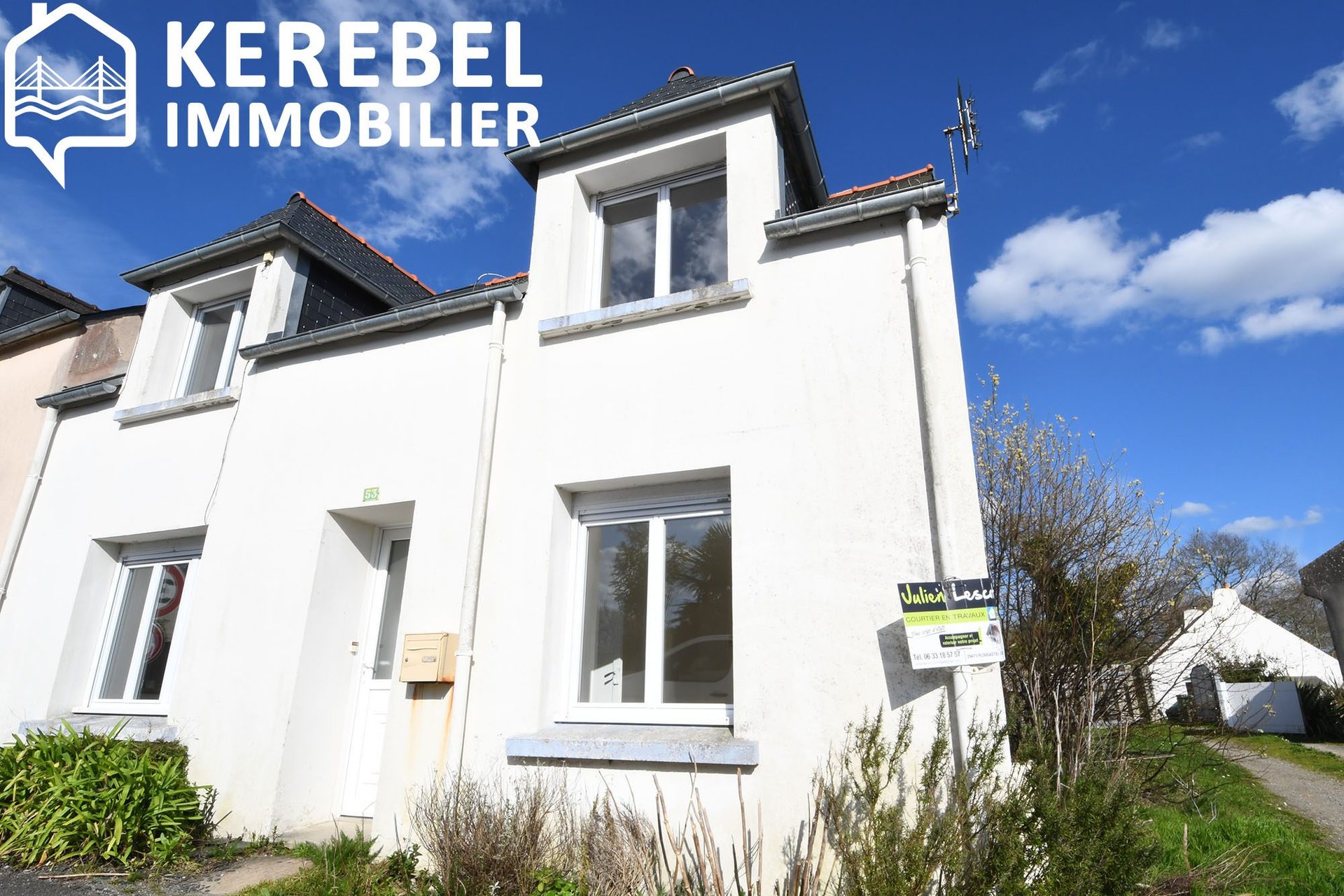 Maison à louer, 57m², Logonna-Daoulas