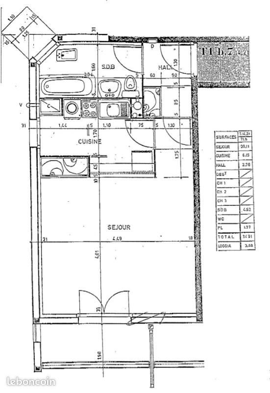 Appartement à louer, 34m², Toulouse