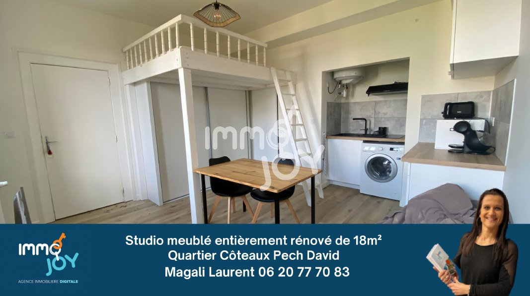 Appartement à louer, 18m², Toulouse