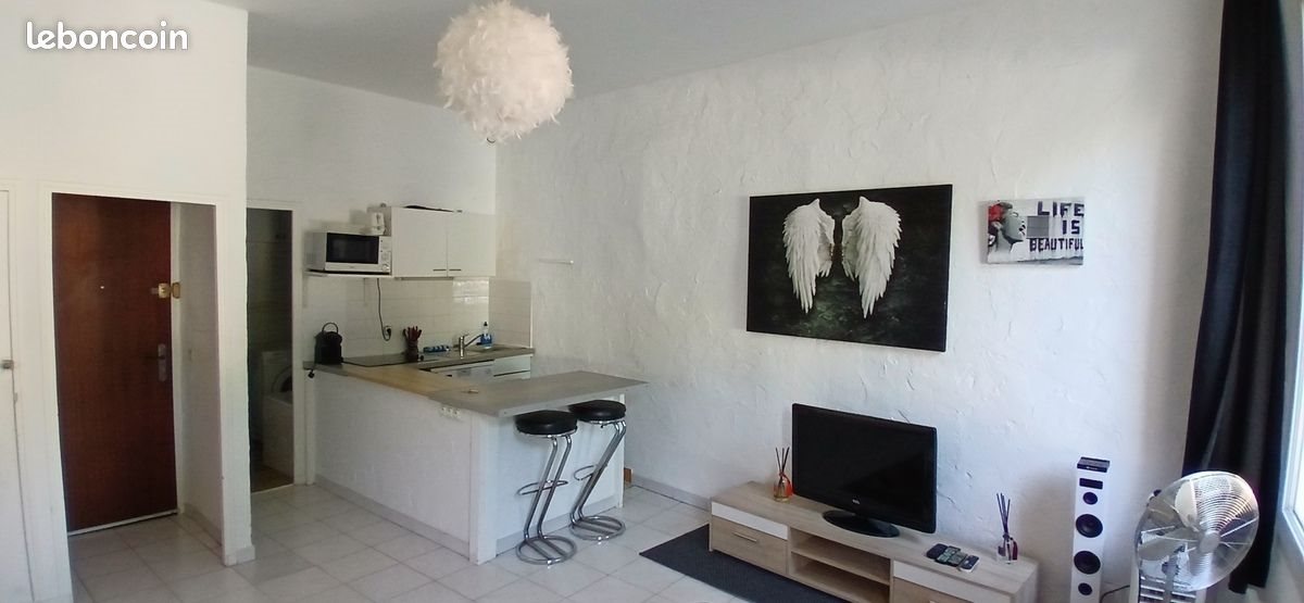 Appartement à louer, 27m², Cassis
