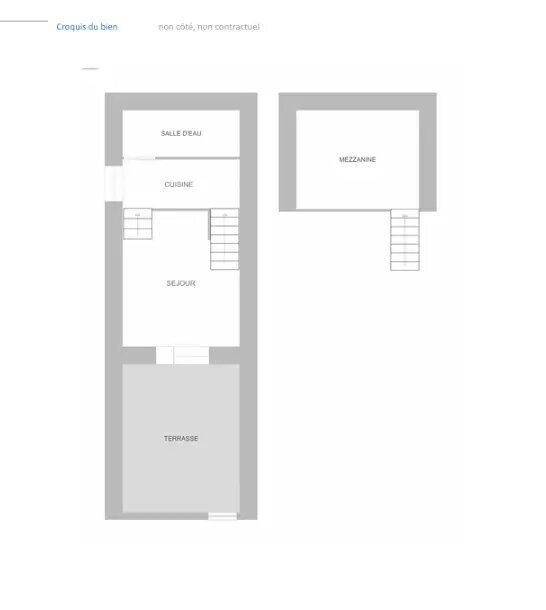 Appartement à louer, 23m², Marseille 9ème