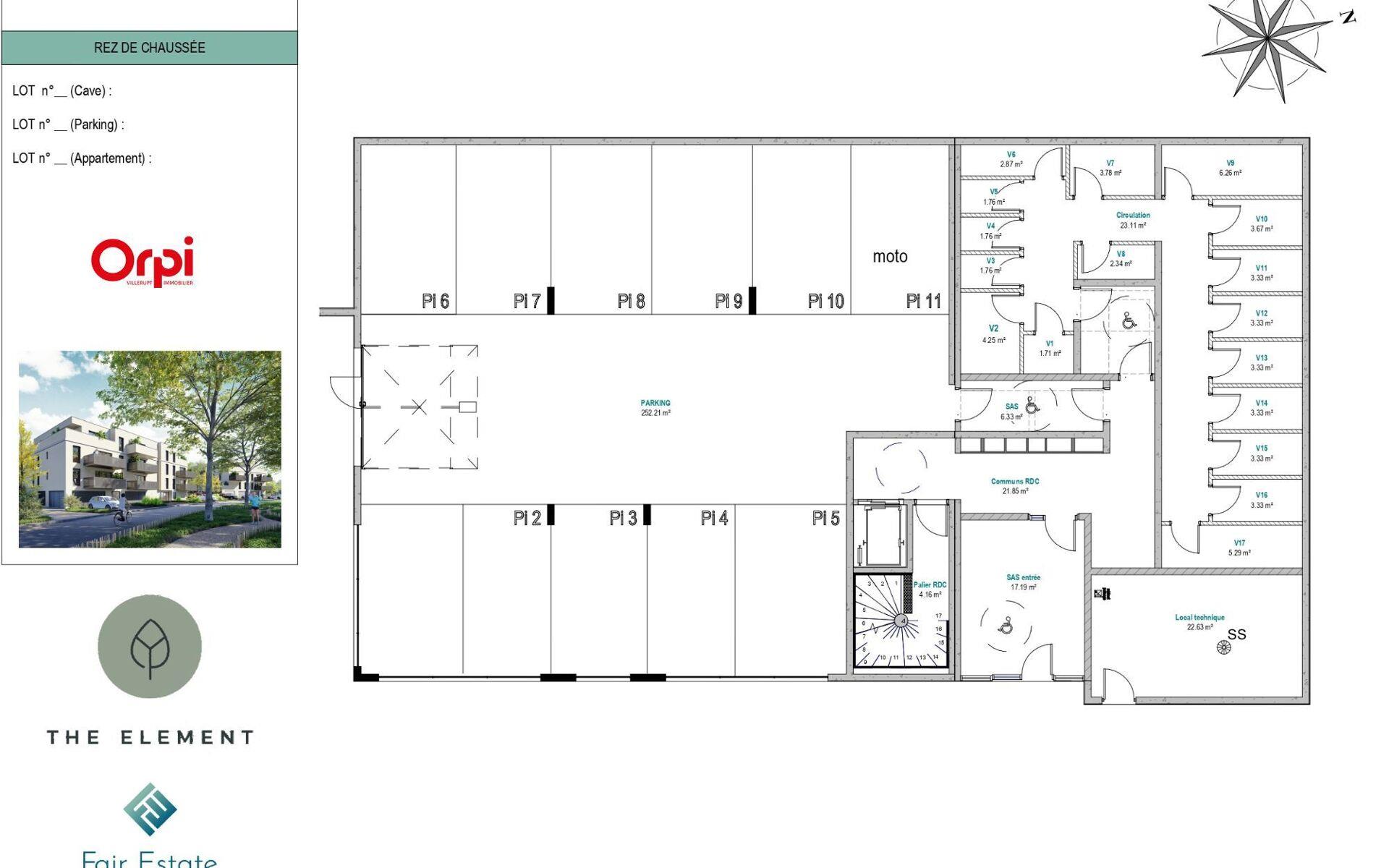 Appartement à vendre, 45m², Mont-Saint-Martin