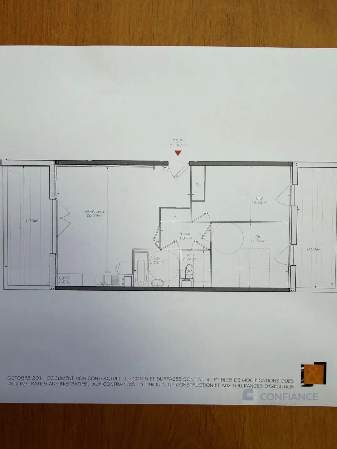 Appartement à vendre, 62m², Montélimar