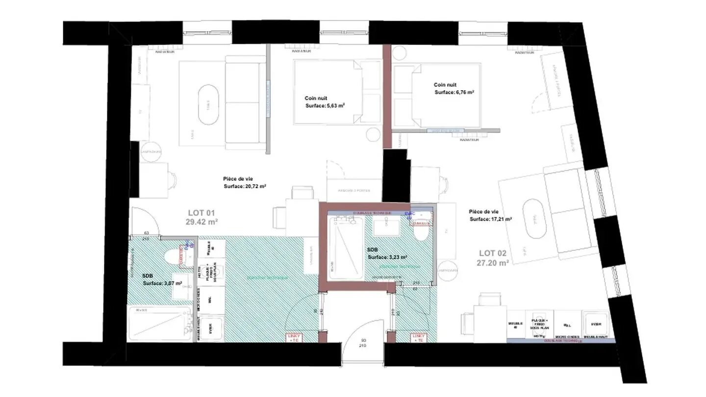 Appartement à vendre, 27m², Lyon 5ème