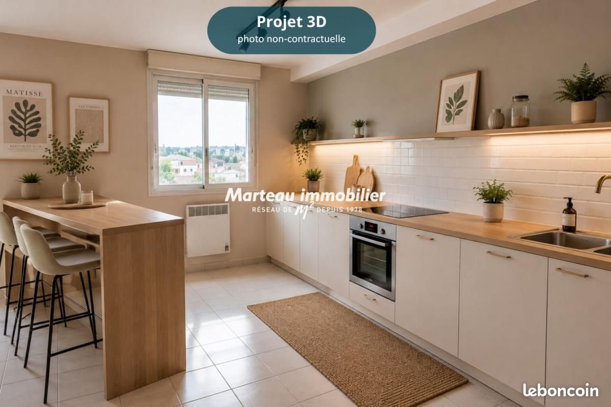 Appartement à vendre, 33m², Le Mans