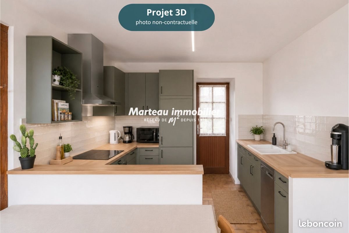 Maison à vendre, 57m², Saint-Vincent-du-Lorouër