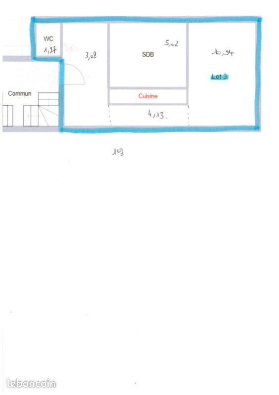 Appartement à vendre, 24m², Le Mans