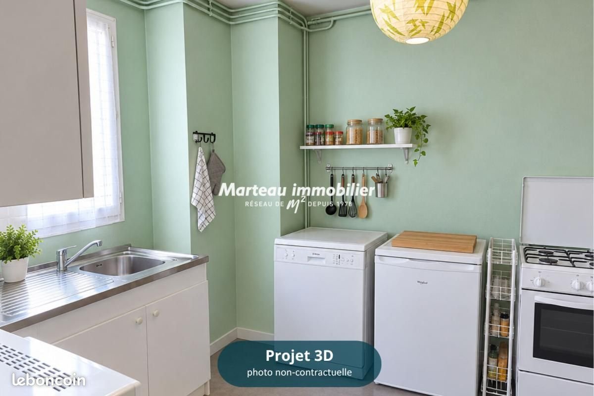 Appartement à vendre, 77m², Le Mans