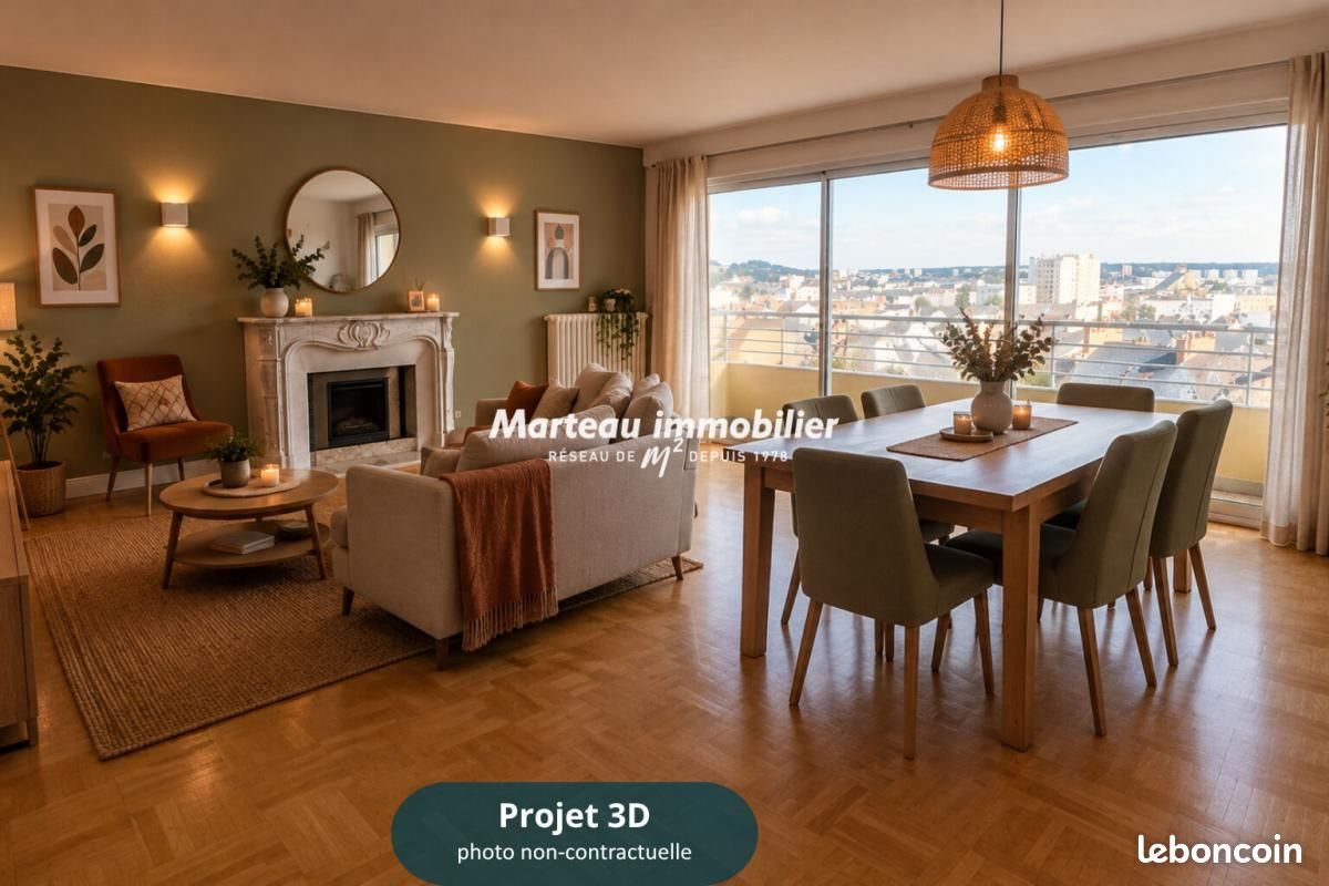 Appartement à vendre, 112m², Le Mans