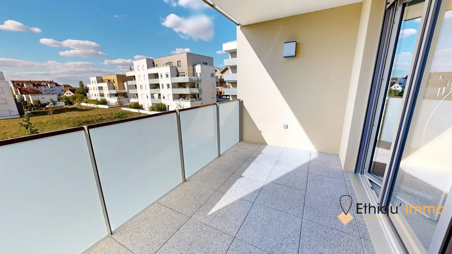 Appartement à vendre, 38m², Lingolsheim