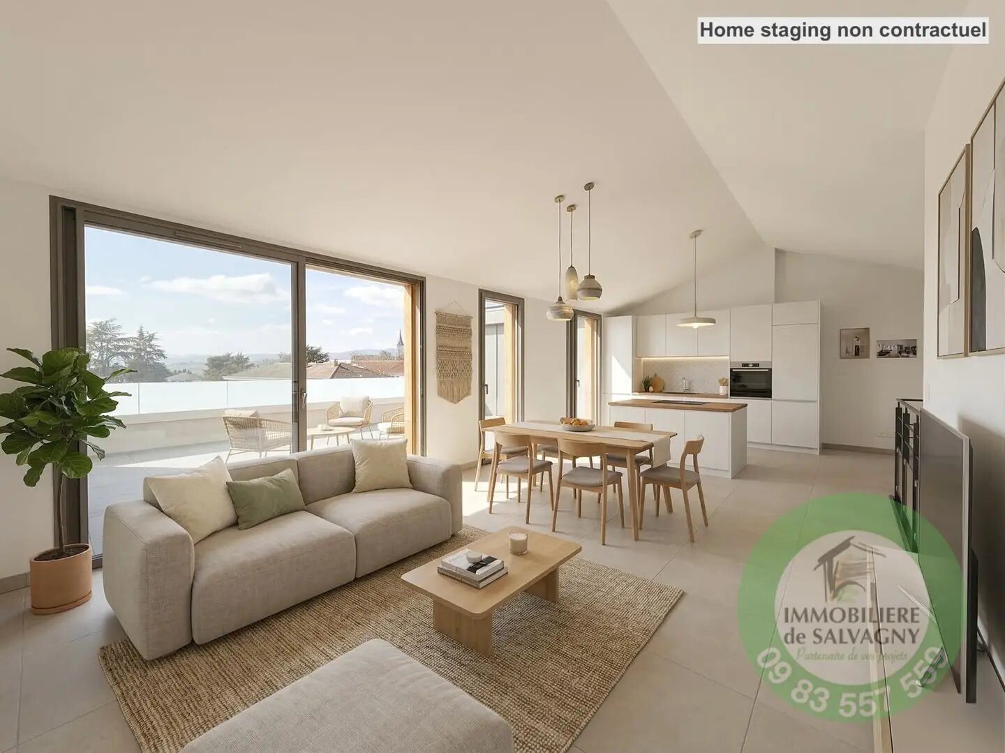 Appartement à vendre, 104m², La Tour-de-Salvagny