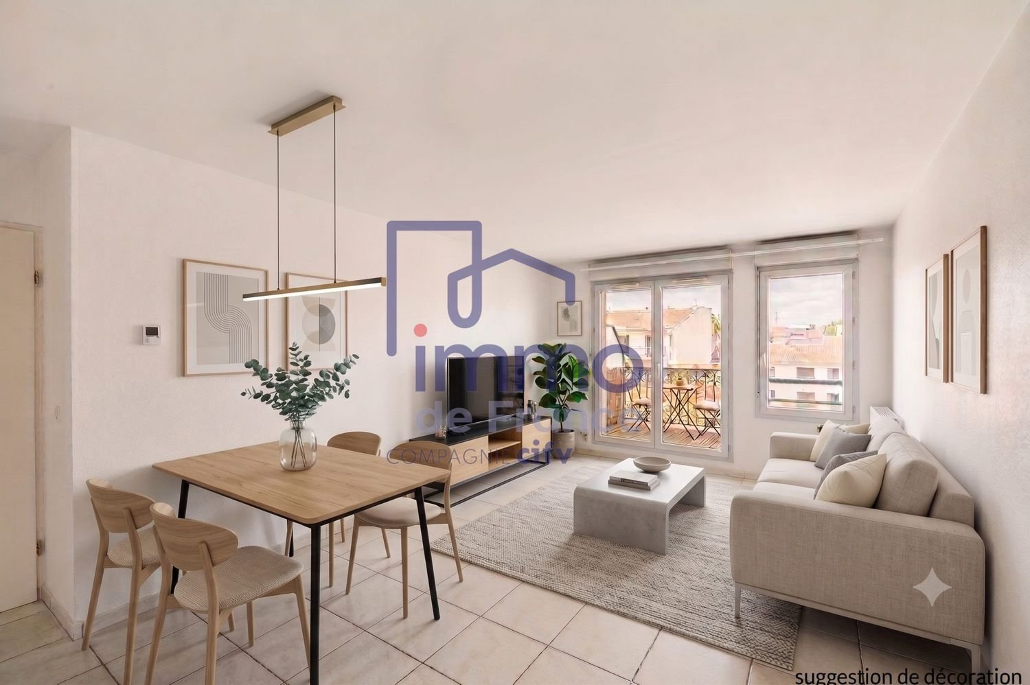 Appartement à vendre, 63m², Villeurbanne