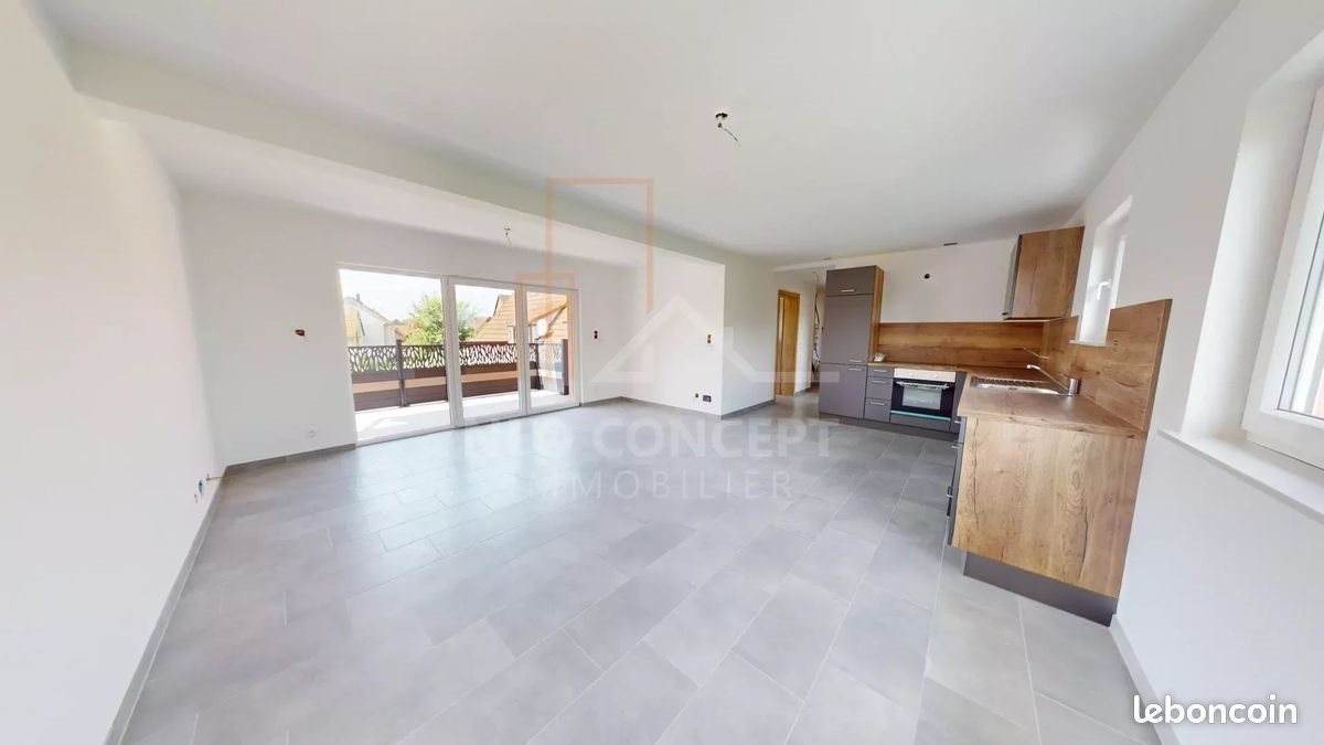 Appartement à louer, 72m², Niederroedern